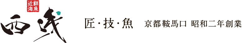 西浅【匠・技・魚】京都鞍馬口、昭和二年創業